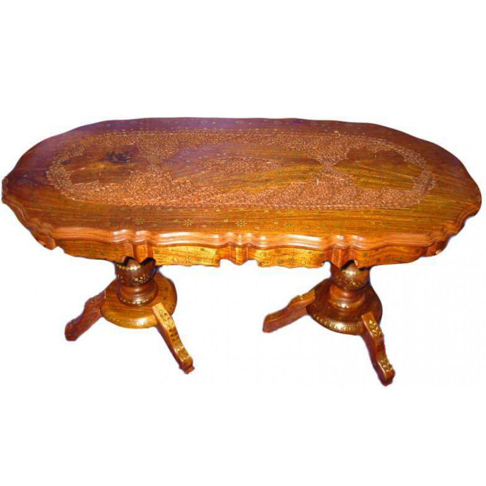 Стіл різьблений рожеве дерево Київ - фото 1