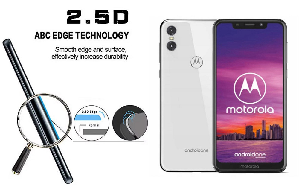 Защитное стекло ArmorGlass для Motorola One Dual XT1941-4 – устойчивое к царапинам и ударам Киев - изображение 2
