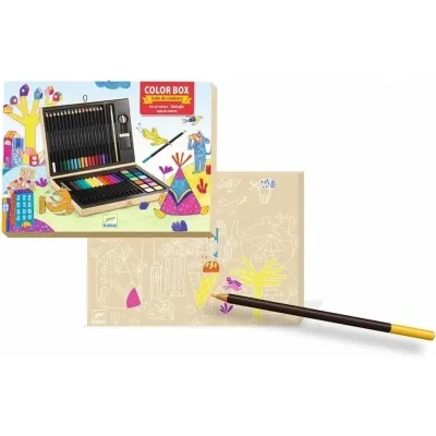 Набор для творчества Djeco Рисование Цветная коробка (DJ08797) Винница - изображение 2