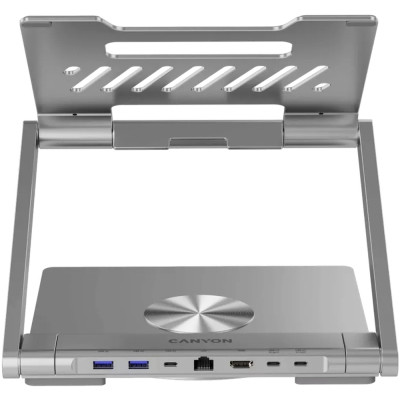 Подставка для ноутбука Canyon Laptop Stand with Detachable Hub OnStand 2 (6-in-1 Hub) (CNS-SDS2) Винница - изображение 11