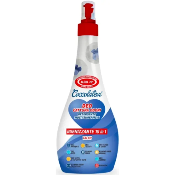 Парфумований спрей Coccolatevi Deo 10 in 1 Talco Igienizza 300 ml Львів
