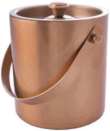 ВЕДРО ДЛЯ ЛЬДА ИЗ НЕРЖАВЕЮЩЕЙ СТАЛИ V 1 Л НЕО БРОНЗА (ШТ) 1977 ABA-OPT Одесса