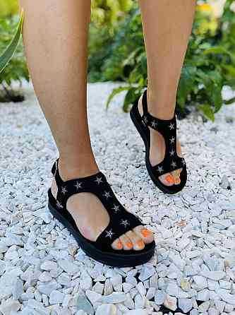 Olli БосонІжки жіночі OLLI Л-3-21747 чорні (літо, замша натуральна) (3654) лише 39р. Коломыя