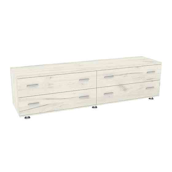 Тумба TV №1, Дуб Крафт Білий, 2000/500/556 Львов