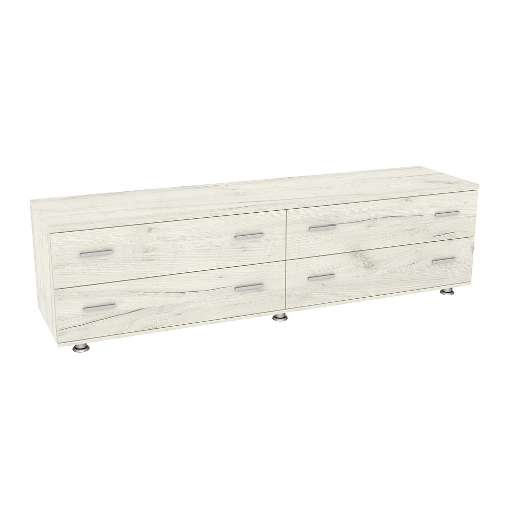 Тумба TV №1, Дуб Крафт Білий, 2000/500/556 Львов - изображение 1