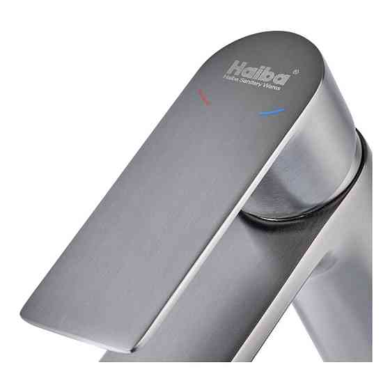 Смеситель для раковины Haiba Alex 001 Graphite HB3992 Харьков