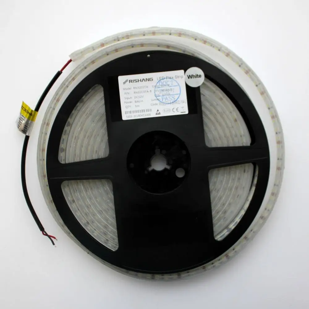 RISHANG LED стрічка RN32C0TA-B, 4000K, 8,6W, 2835, 120 шт, IP67, 12V, 570LM Коломия - фото 5