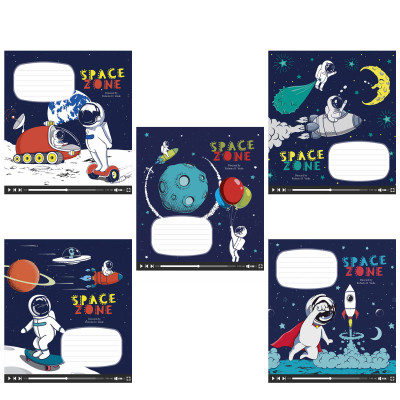 Тетрадь Школярик 12 листов в клетку (012-3176K) Винница - изображение 1