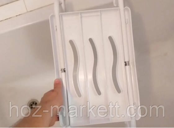 Сиденье в ванную на белой металлической трубе  регулируемое Primanova KV 03 - 02 Харьков - изображение 7