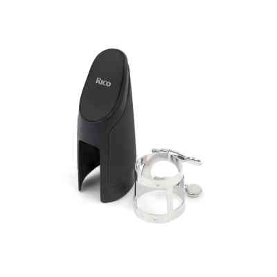 Лігатура для саксофонів D&apos;Addario Rico Ligature &amp; Cap For Alto Sax Nickel-Plated (RAS1N) Вінниця