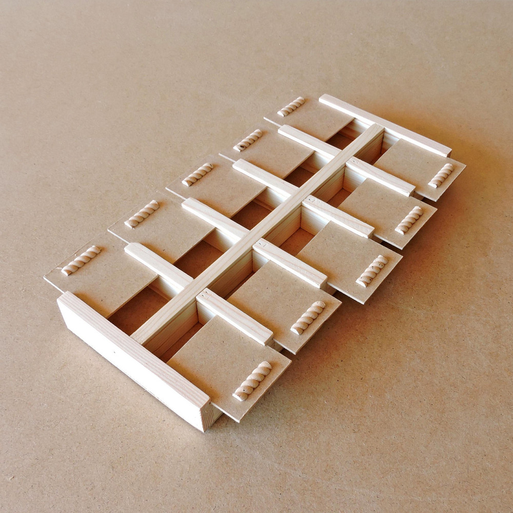 Пенал деревянный 