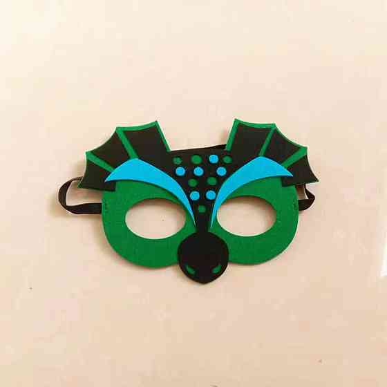 Детская маска Крылатый дракон one size зелено-голубой Киев