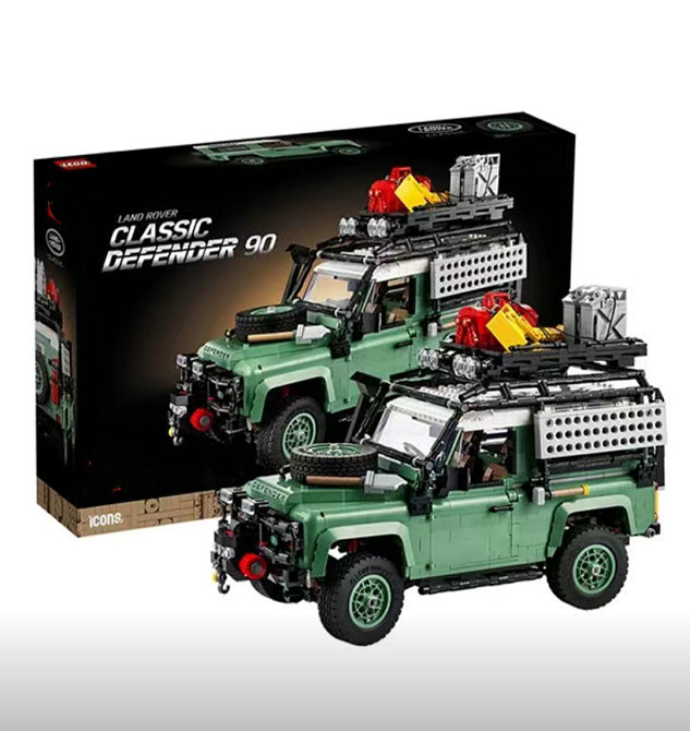 Конструктор машика  Land Rover Retro Defender 90   2336 (деталей)маштаб 1:10 Лендровер класік Киев - изображение 1