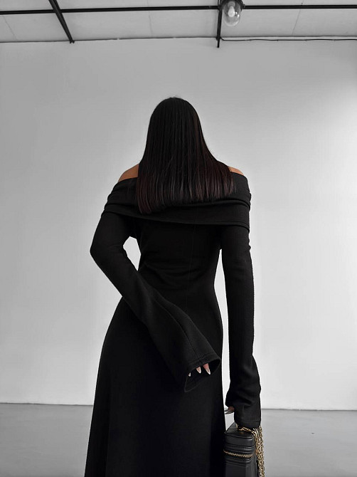 Женское вечернее платье двухстороннее ангора Одесса - изображение 3