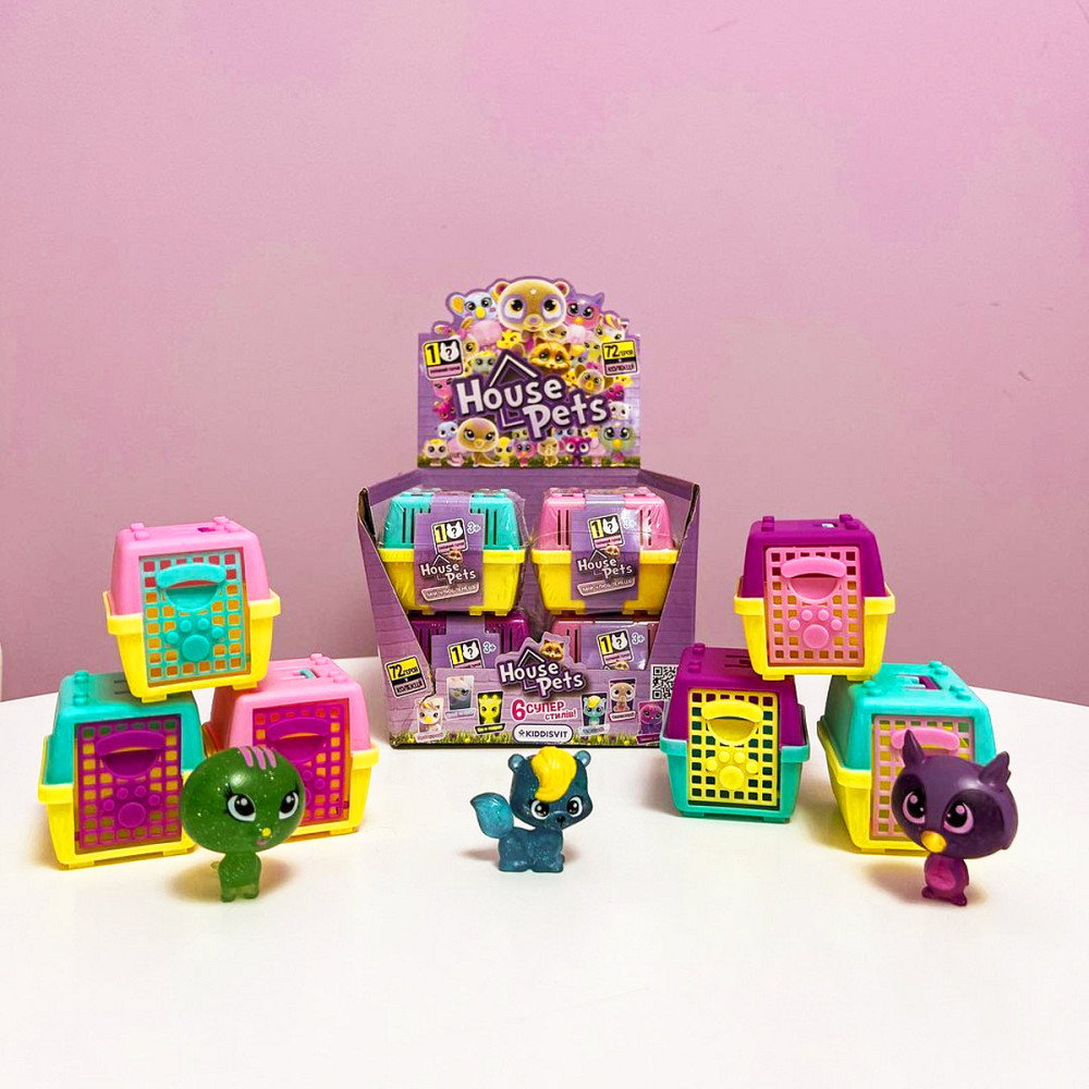 Колекційна фігурка-сюрприз House Pets – Мій улюбленець (з переноскою) Днепр - изображение 5