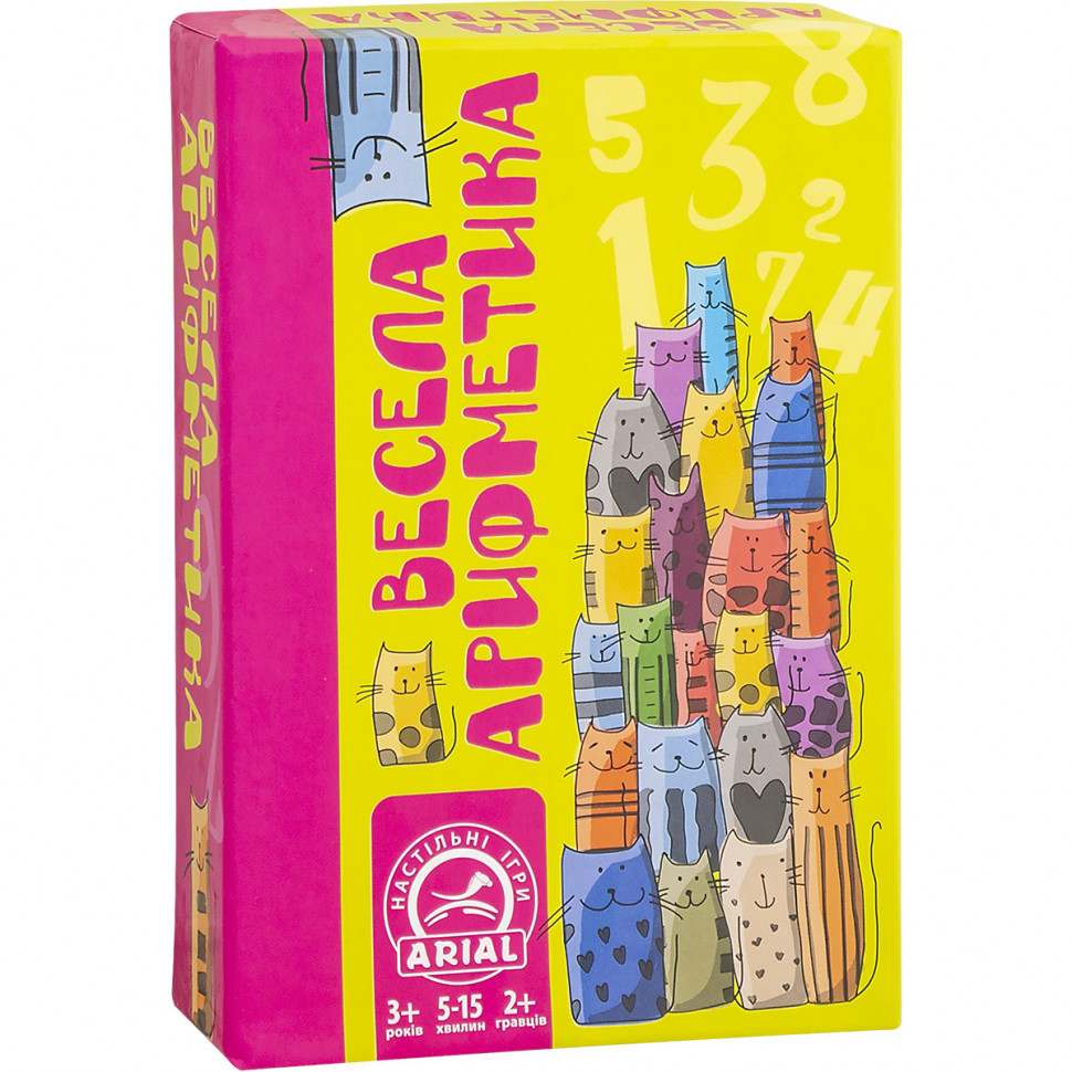 Настольная игра Весела арифметика Arial 910923 для компании Винница - изображение 3
