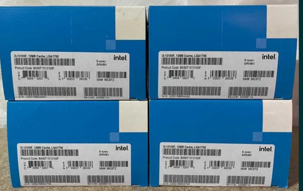 Процессор: Intel Core i3- 13100F. Новый ! Киев - изображение 2