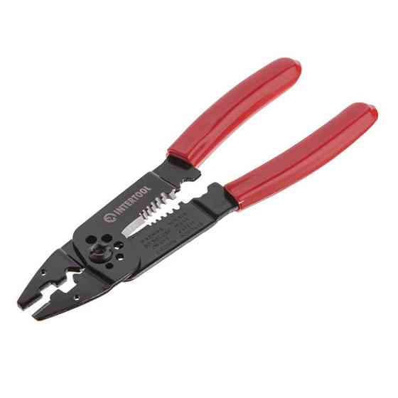 Кліщі обтискні INTERTOOL HT-7056, (0,5-6,0 мм) - все для якісного обтискання Львів