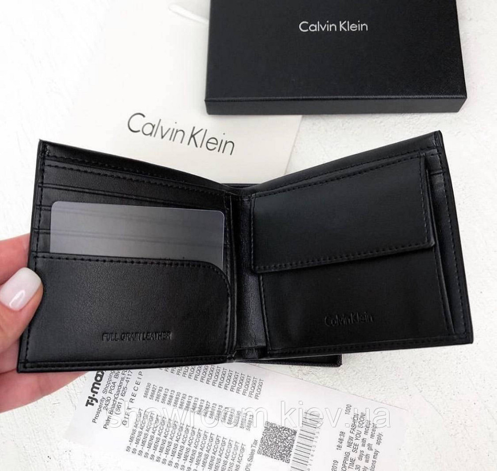 Мужское брендовое кожаное портмоне (1437), подарочная упаковка Киев - изображение 5