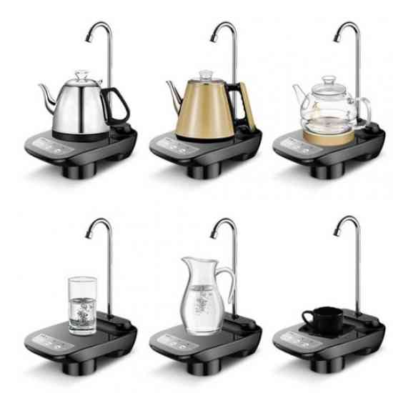 Электрическая помпа для воды с подставкой под стакан и чайника для бутля Винница