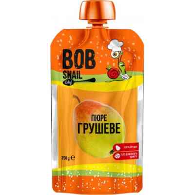 Детское пюре Bob Snail Улитка Боб Груша 250 г (4820219343950) Винница