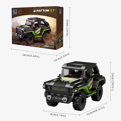 Конструктор Pantasy George Patton G-PATTON ️GX 1:18 зелёный (86702) Винница - изображение 5