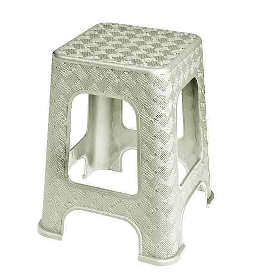 Табурет Ротанг 37*37*45,5см "R plastic" колір світло-бежевий Одеса