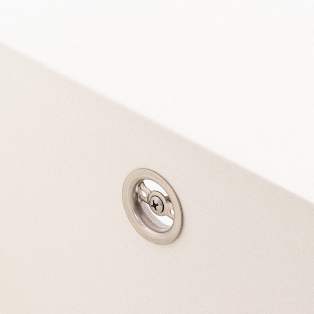 VALESO Гранітна мийка для кухні VALESO ATLAS 9651 матова Білосніжна Киев - изображение 6