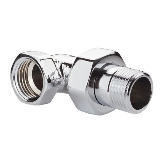 Згін американка (хром) 1 "кутовий Koer KR.342.chr (KR2707) Київ