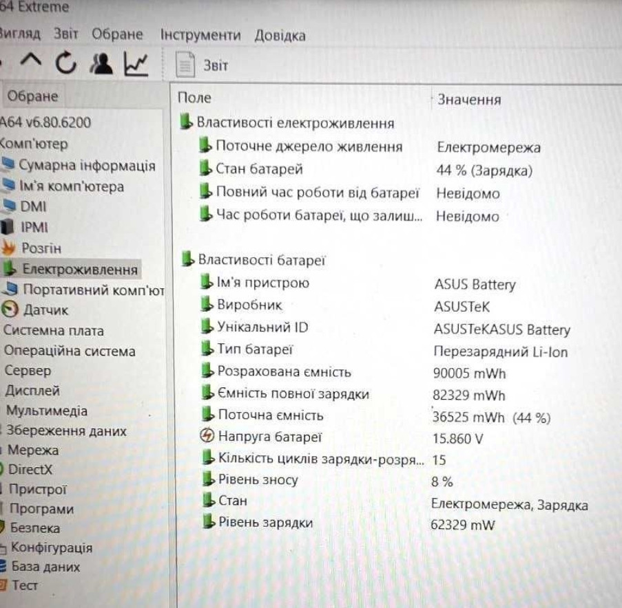 16 дюймовый ASUS ROG ZEPHYRUS M16/GU503ZM / I7-12700H / 512GB / 16GB/NVIDIA GeForce RTX 3060 Харьков - изображение 1