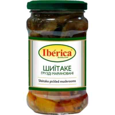 Овочева консервація Iberica Грузді (шіїтаке) мариновані 314 г с/б (8436024299403) Вінниця