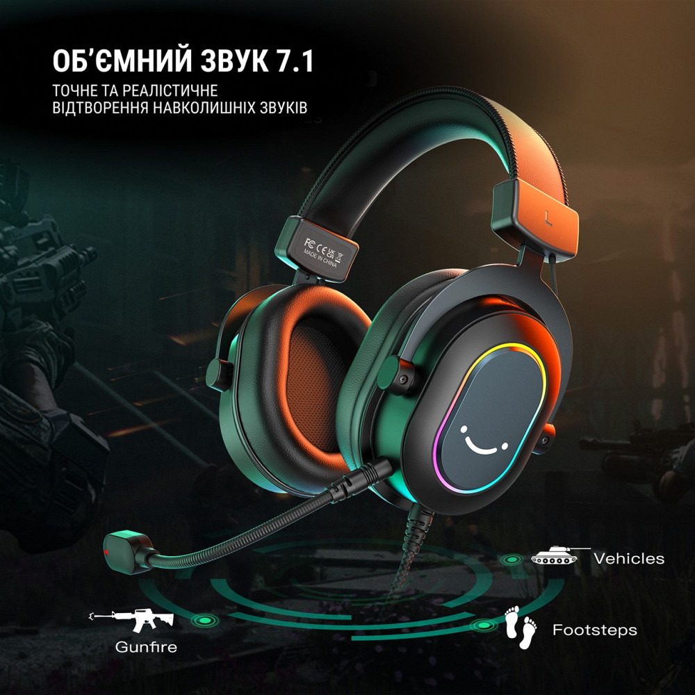 Гарнітура Fifine RGB H6 Black ( 12599 ) Харків - фото 13