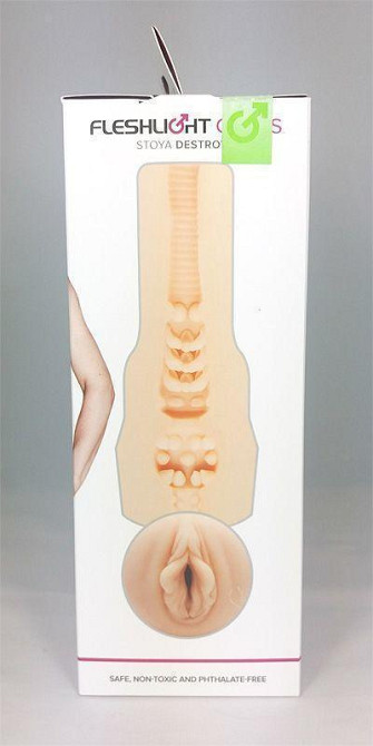 Мастурбатор Fleshlight Girls: Stoya - Destroya, со слепка вагины, очень нежный Sex Aura Киев - изображение 7