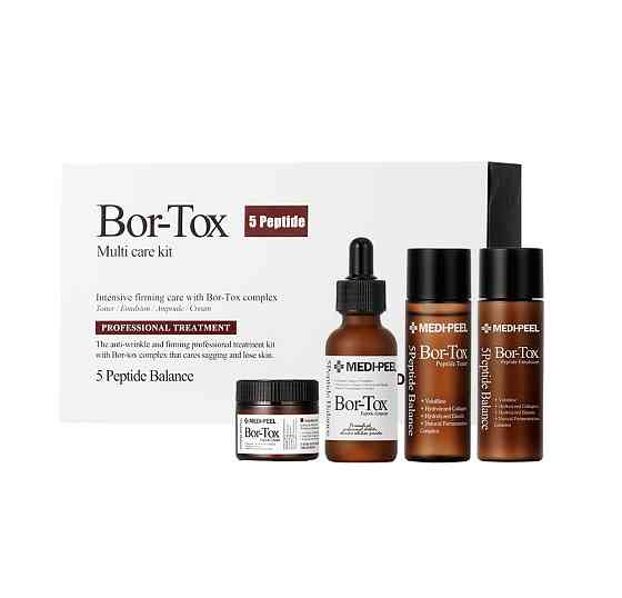 Набор омолаживающих средств с пептидами BOR - TOX 5 Peptide MULTY CARE KIT Medi-Peel 4 единицы Киев