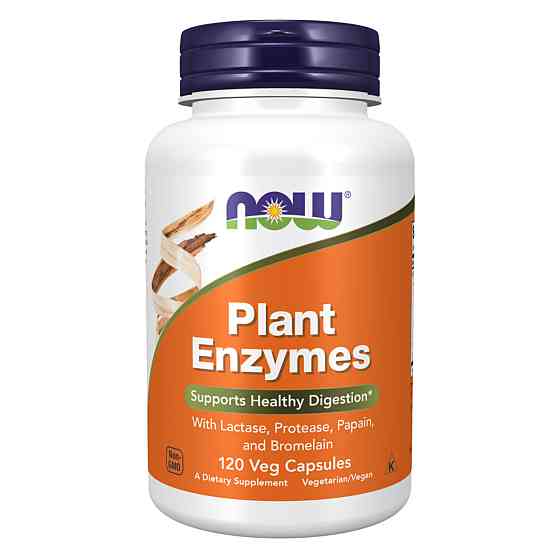Ферменты Now Foods Plant Enzymes 120 раст капс Киев