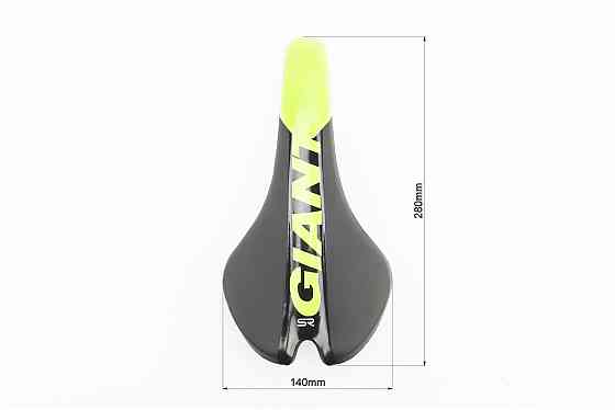 Сидіння MTB 280x140мм, чорно-салатове, НЕ оригінал Київ