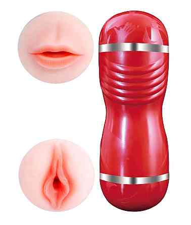 Мастурбатор с двумя входами OYO - Double Pump RED, YQM-205 RED Sex Aura Киев