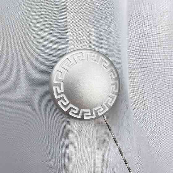 Магниты для штор и гардин Афина 2 шт Серый (81-269) Киев