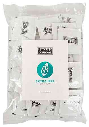 Презервативы тонкие SECURA EXTRA FEEL 100 шт Sex Aura Киев