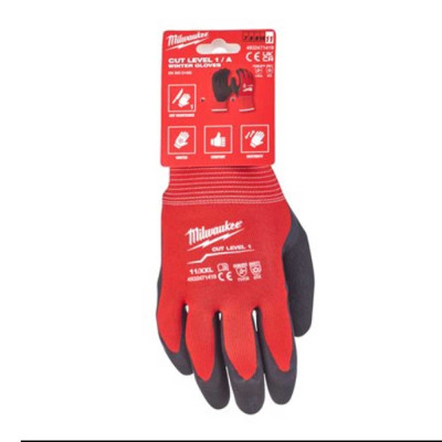 Защитные перчатки Milwaukee с сопротивлением порезам 1 уровня, зимние, 11/XXL (4932471346) Винница - изображение 2