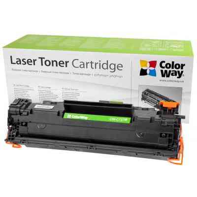 Картридж ColorWay для CANON 737 + тонер TH-1005 (3шт) (CW-C737M/TH-1005) Винница