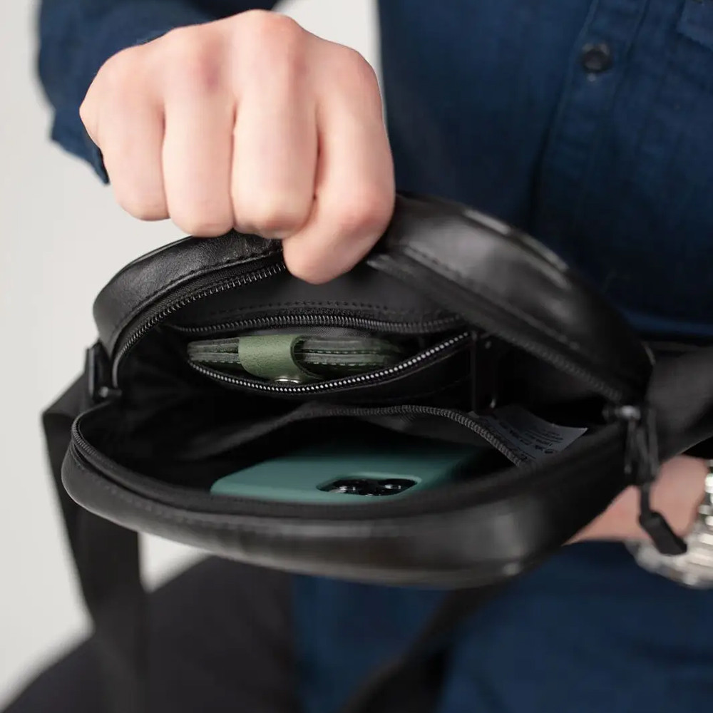 Современная сумка мессенджер, Сумка мужская планшет через плечо Оригинальная мужская кросс-боди RV-93 Львов - изображение 17