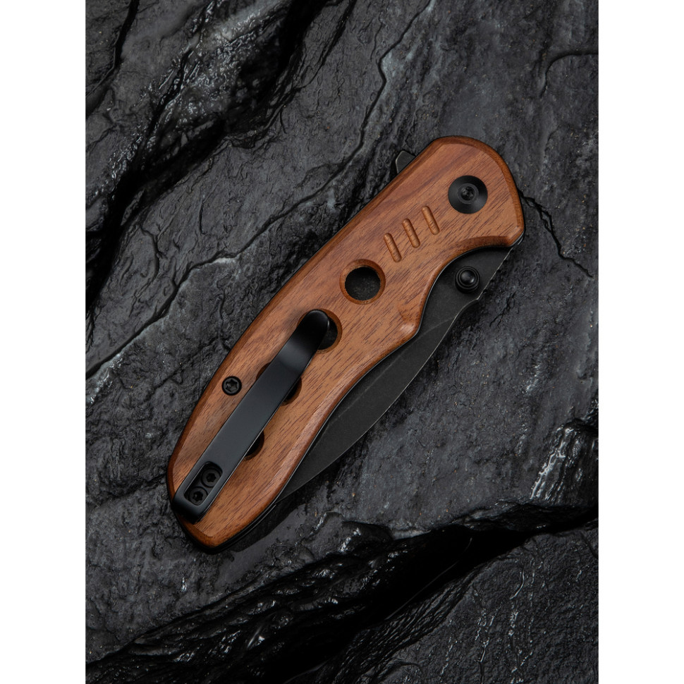 Ніж складаний кишеньковий Civivi Triptych, (7.6 см) 14C28N / Guibourtia Wood Киев - изображение 14