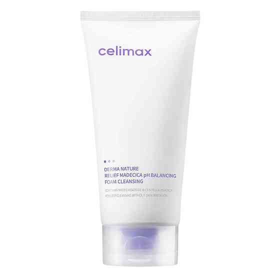 Пенка слабокислотная для умывания Derma Nature Relief Madecica pH Balancing Foam Cleansing Celimax 150 мл Киев