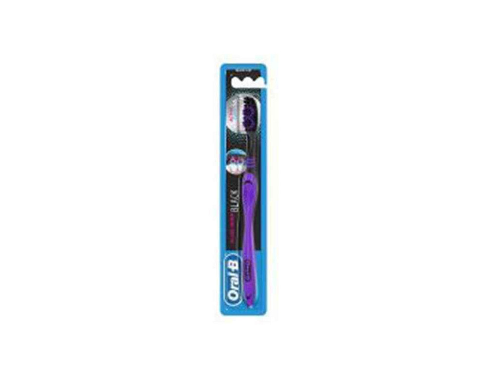 Зубная щетка medium Allrounder Black (черная) 1шт ТМ Oral-B Киев - изображение 1