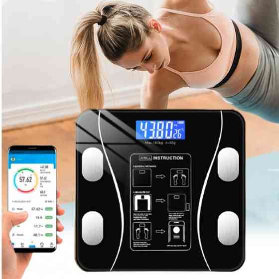 Умные напольные смарт весы TY-EB619 Bluetooth подключение к телефону Київ