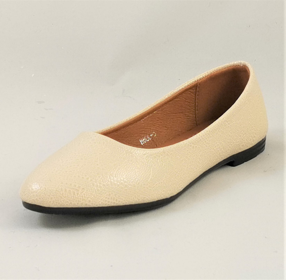 Женские Балетки Бежевые Мокасины Туфли (размеры: 36,37,38,39) - 00-5 Днепр - изображение 5