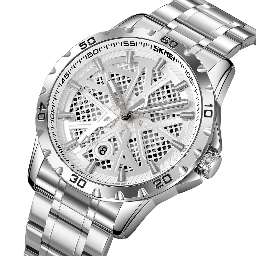 Skmei 9337SISI Silver SBR Київ - фото 2