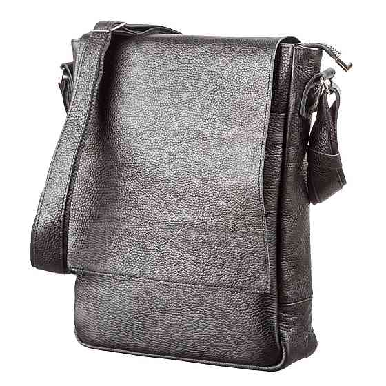 Сумка з натуральної шкіри Чорна (SHVIGEL) Київ