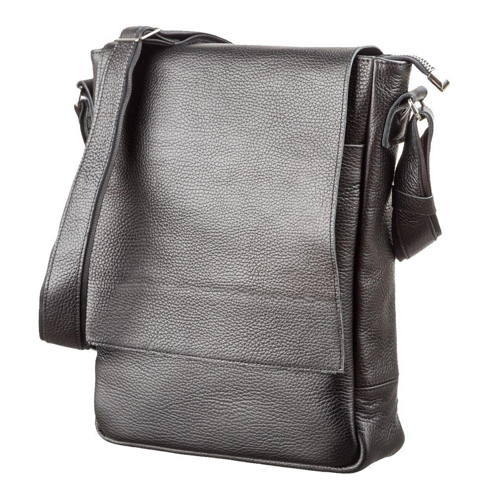 Сумка з натуральної шкіри Чорна (SHVIGEL) Київ - фото 5